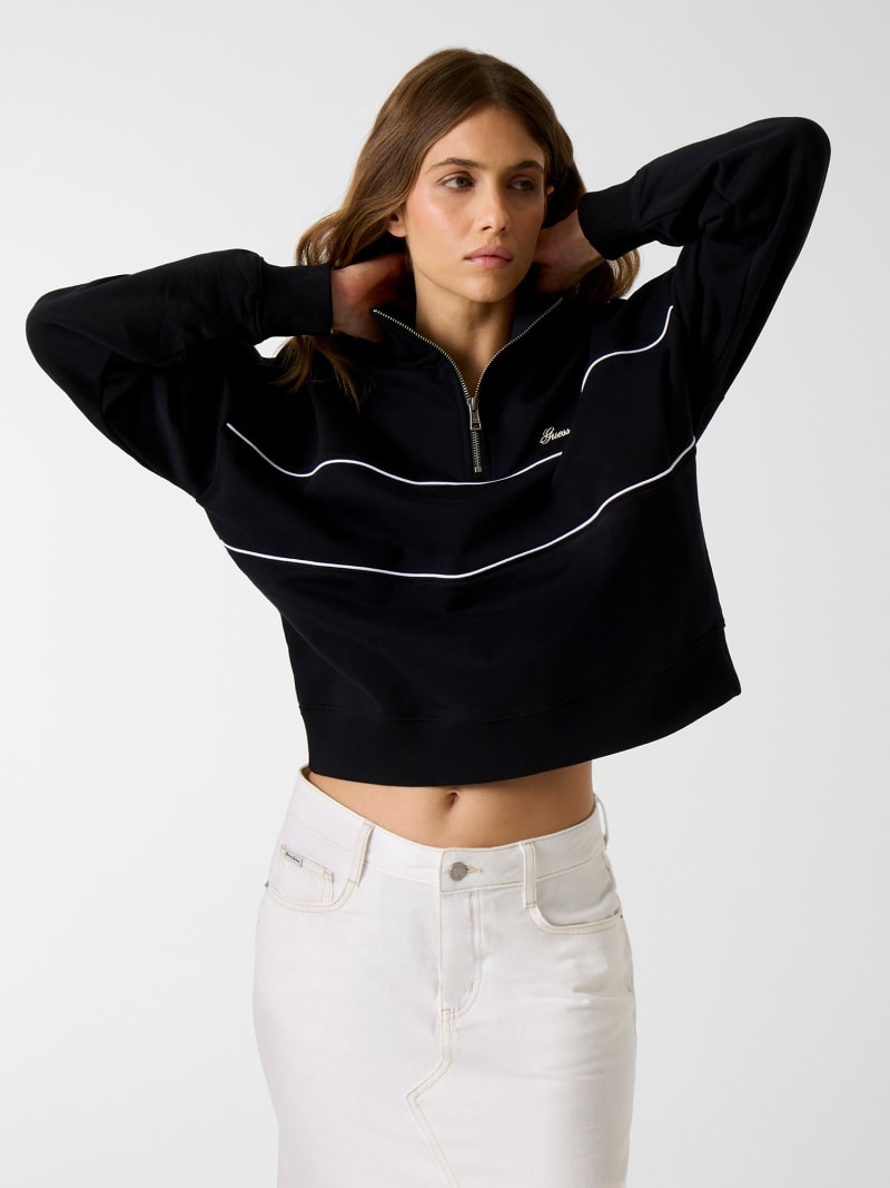 Half-zip sweatshirt Women | GUESS Jeans®
