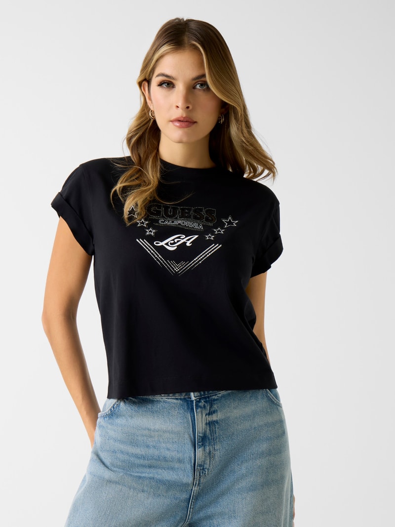 GUESS® Rhinestones t-shirt Women
