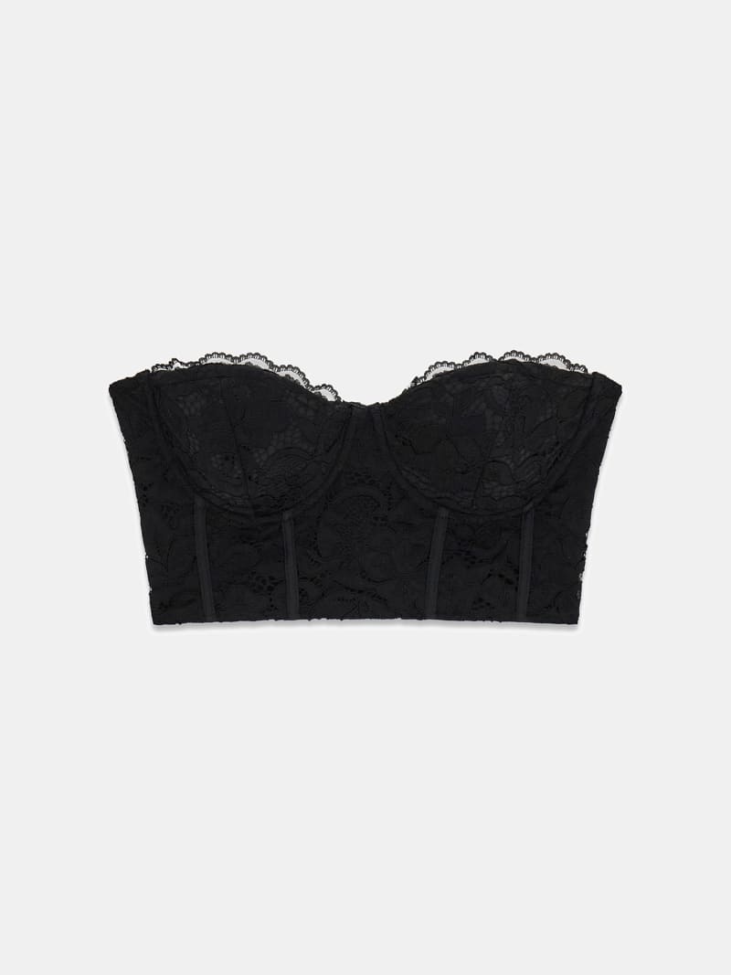 GUESS® Top bustier din dantelă pentru femei
