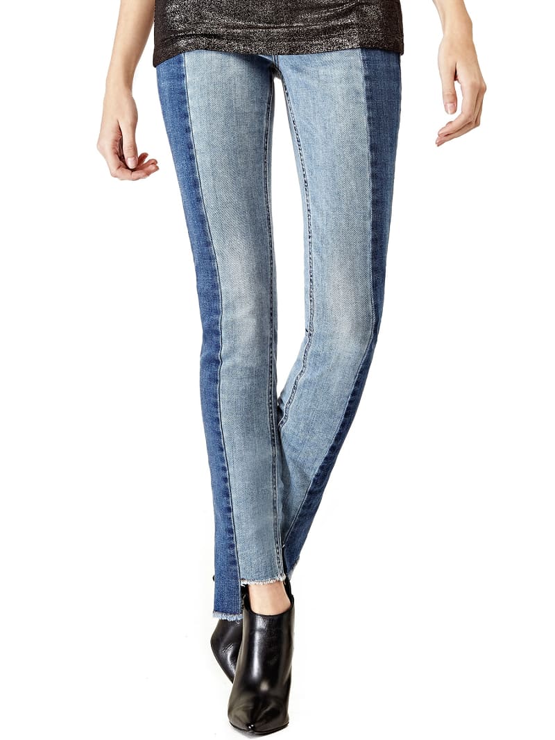 narrow bottom jeans