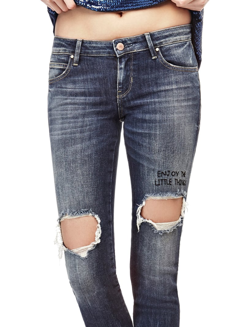 jeans with tears