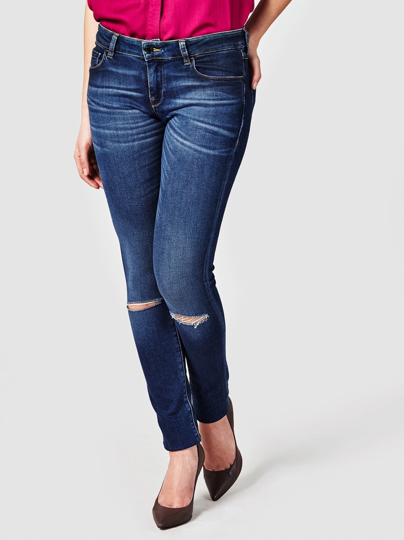 narrow bottom jeans