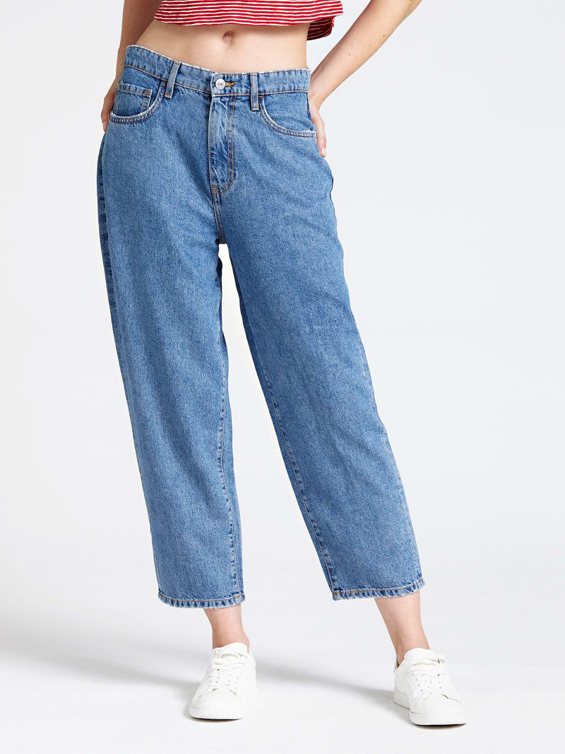 5 Pocket Model Relaxed Jeans Guess Official Online Store
