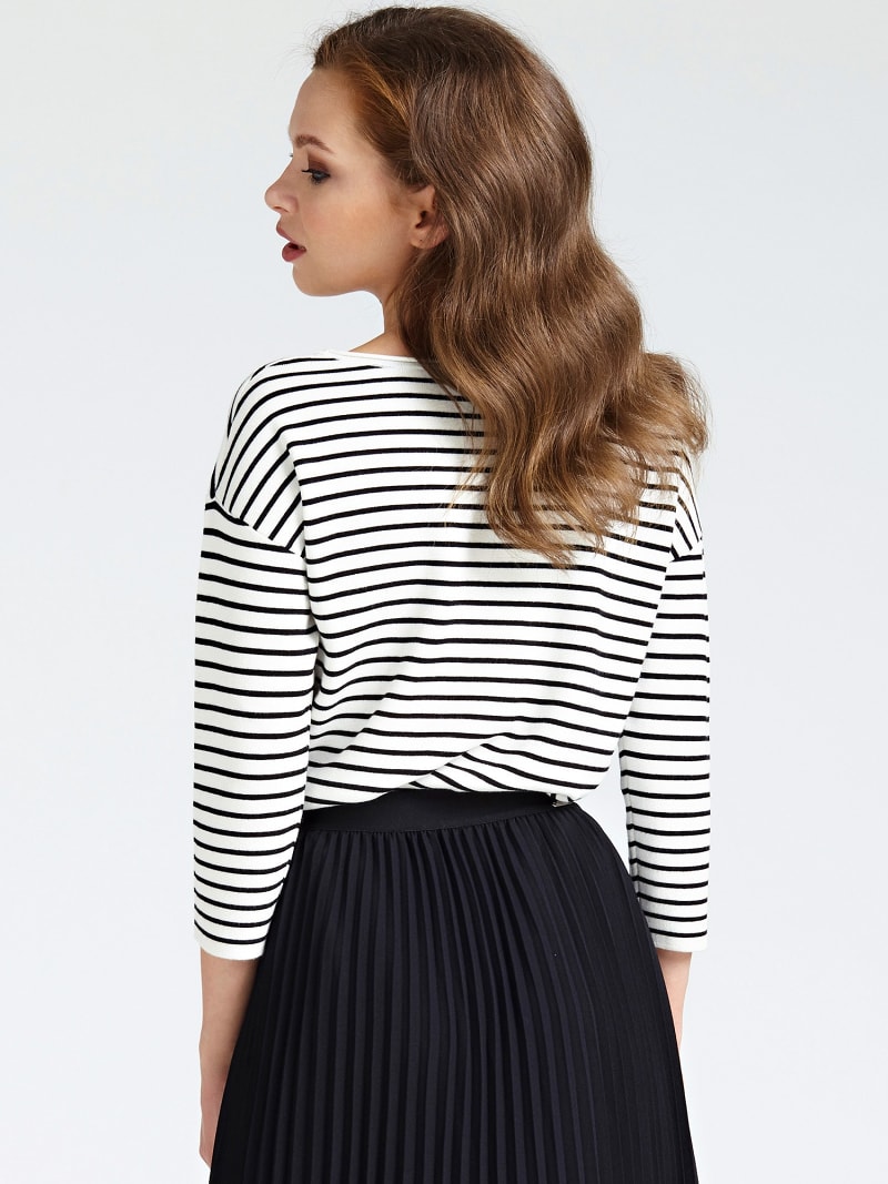 guess striped jumper