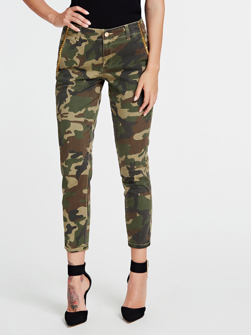 camouflage chino pants