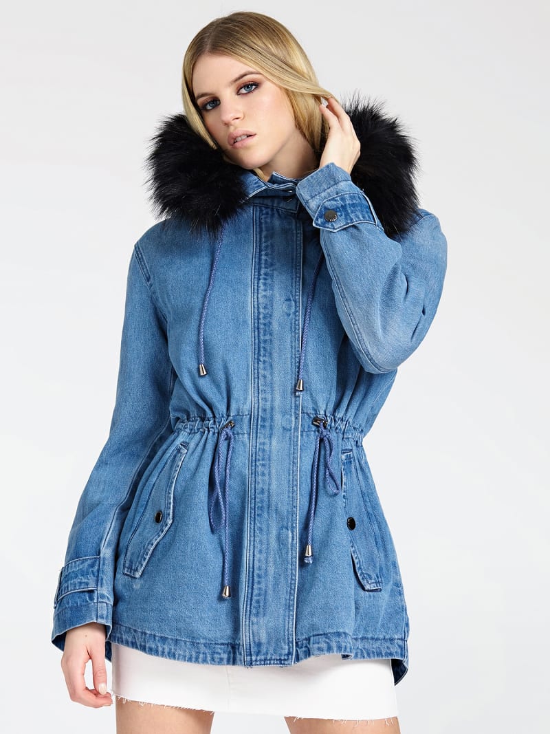 guess jeans parka