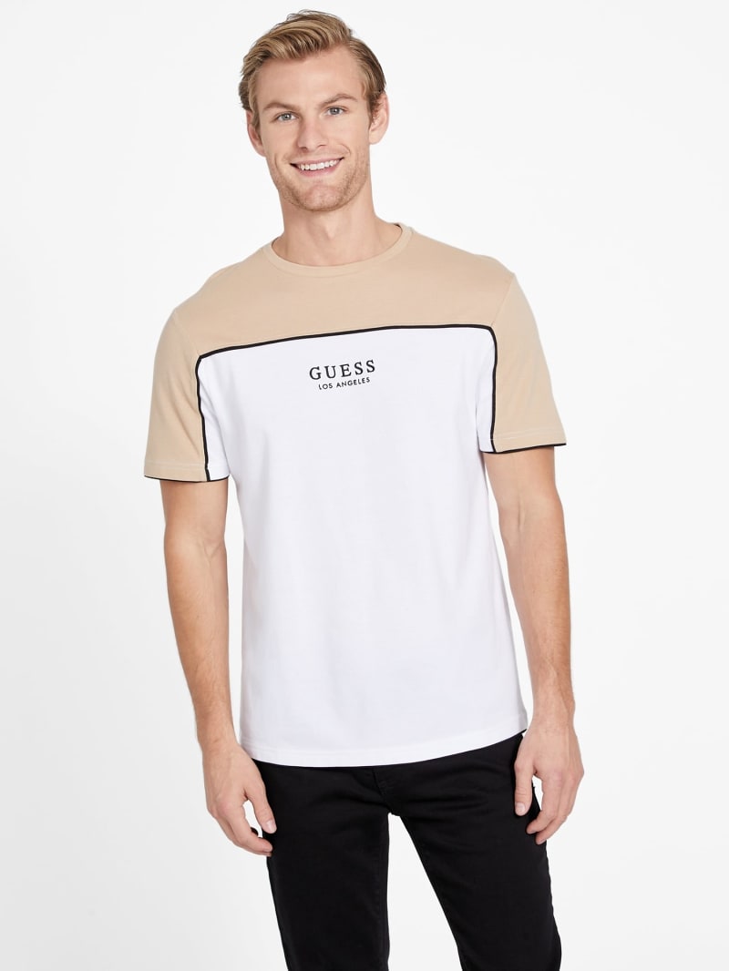 Guess color block shirt shop
