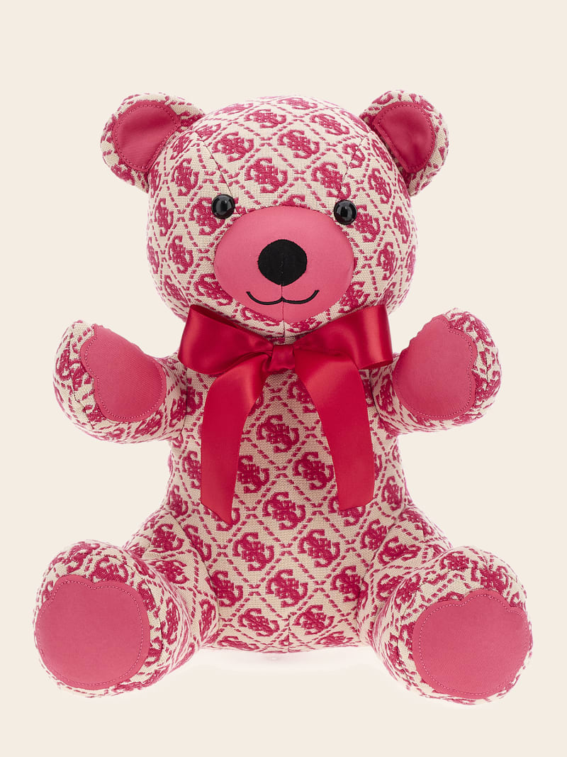 GUESS® 4G logo jacquard teddy bear