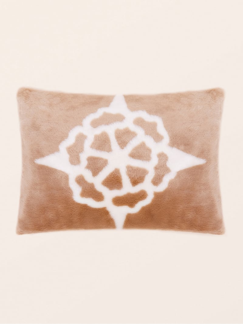 Faux fur rectangle cushion store