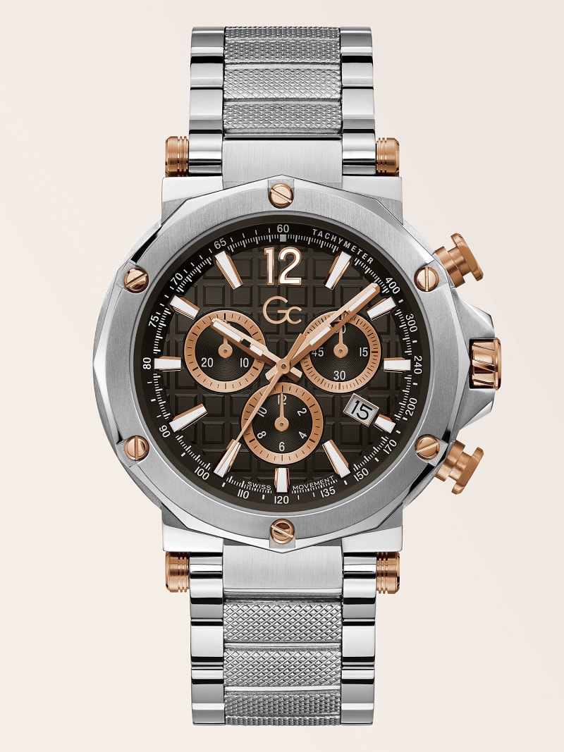 MONTRE GC CHRONOGRAPHE EN ACIER