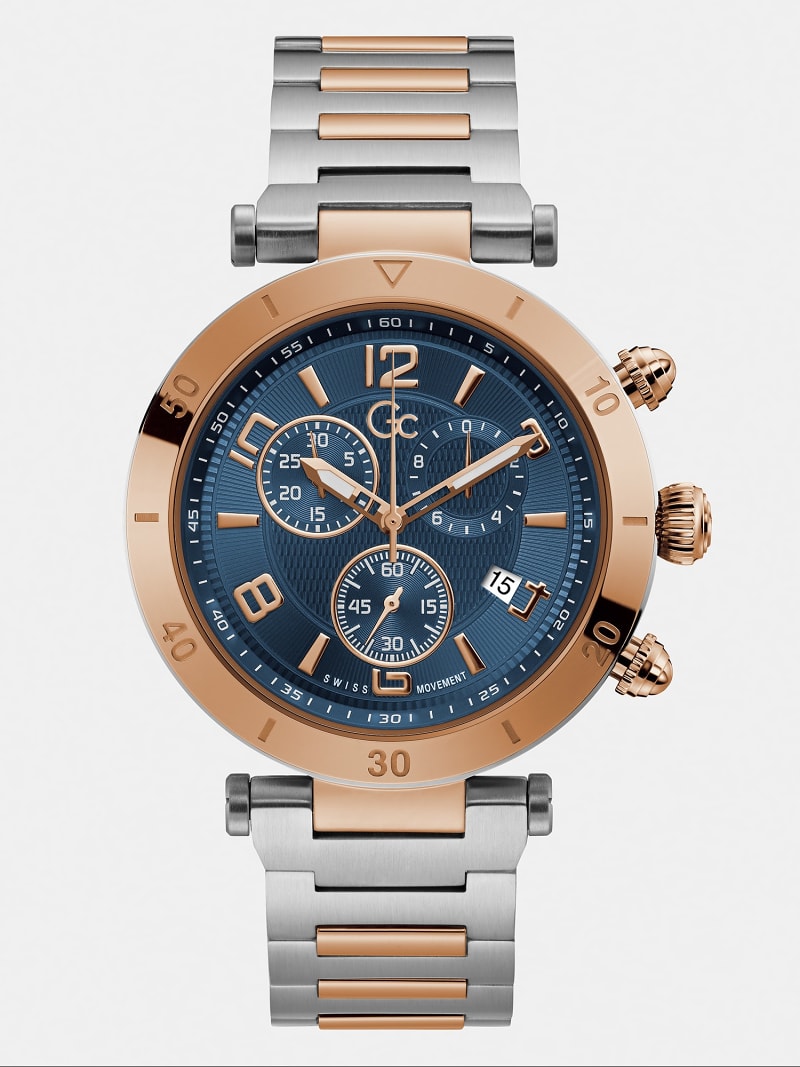 Gc Steel Chronograph Watch Guess Official Online Store