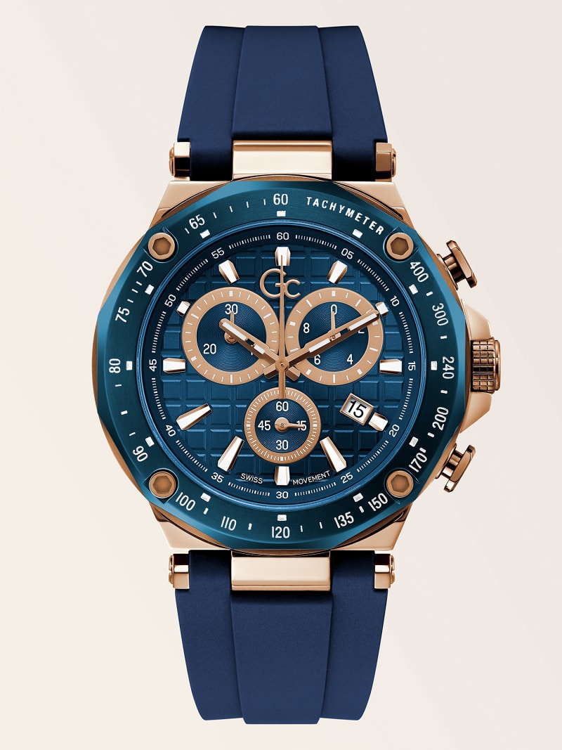MONTRE GC CHRONOGRAPHE EN SILICONE Homme | Site officiel Marciano by GUESS®