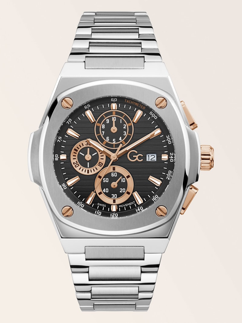 GUESS® Gc steel chronograph watch Men - Main Image