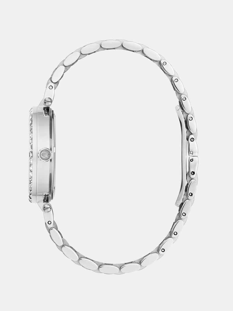 GUESS Damesketting roestvrij staal zirkonia één maat goud 32023475, Eén