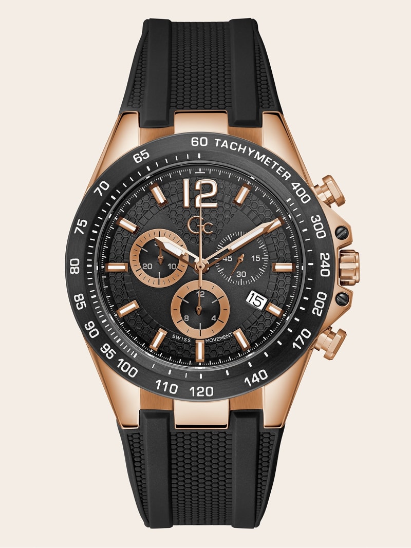 Gc watches black best sale