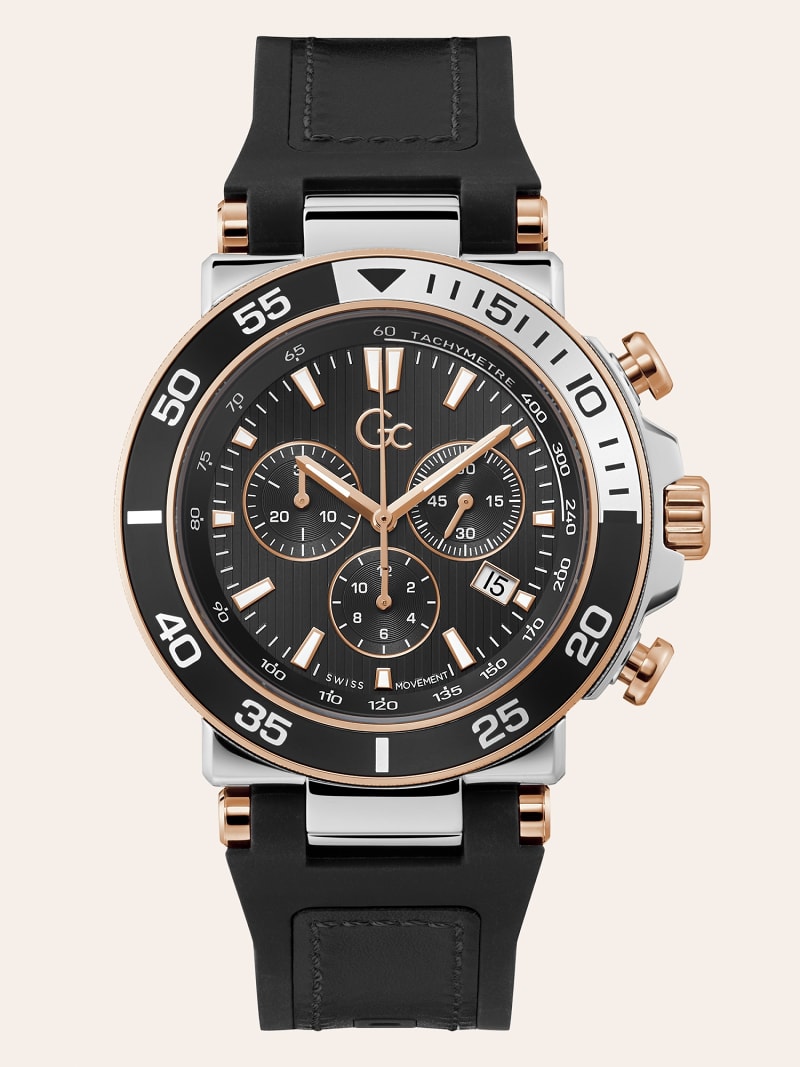 Montre GC chronographe en cuir