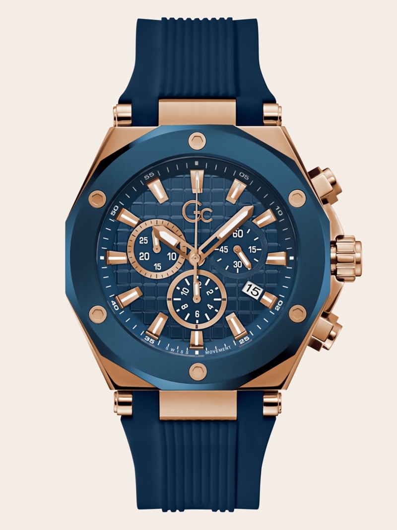 GC silicone chronograph watch