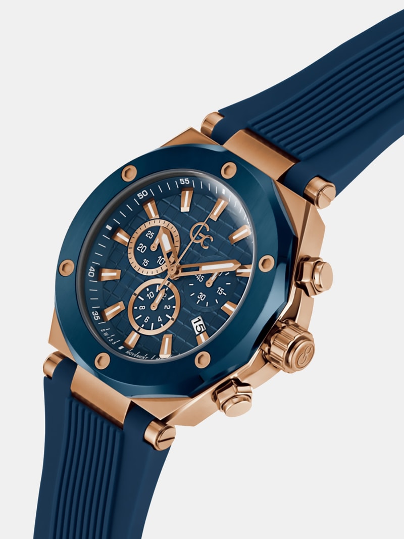 Gc silicone chronograph watch