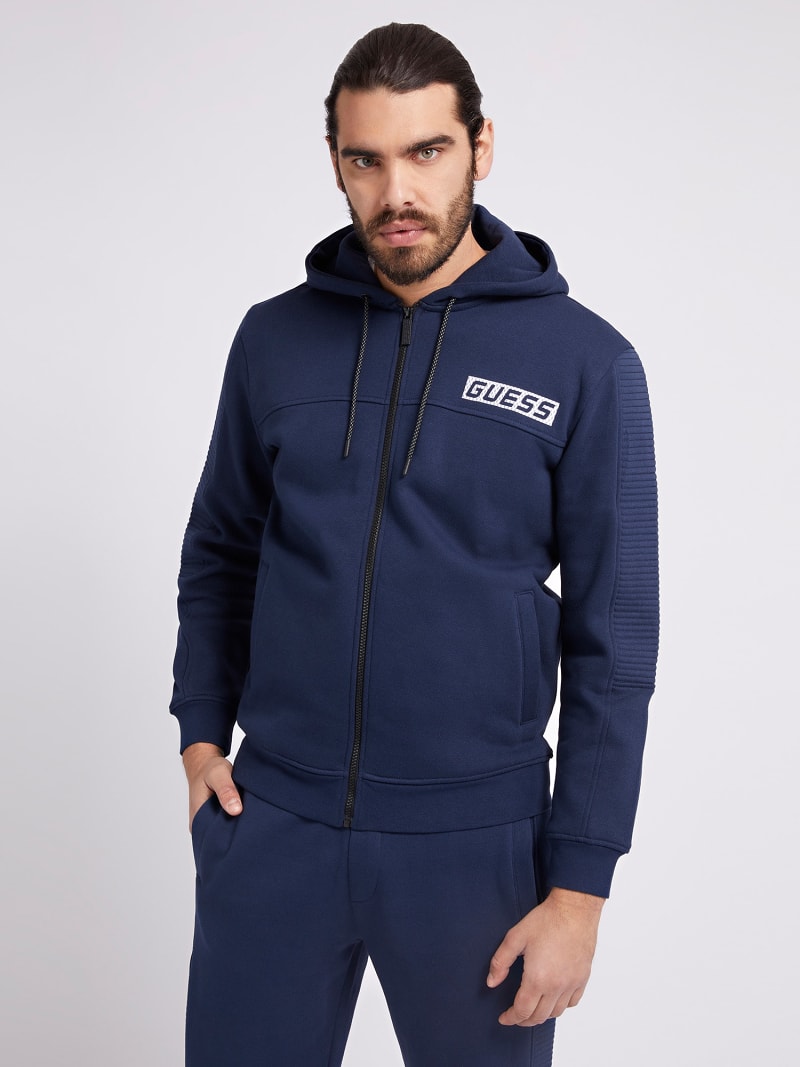 Guess blue sweatshirt shop