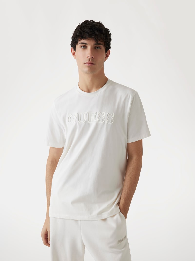 Camiseta guess hombre blanca top