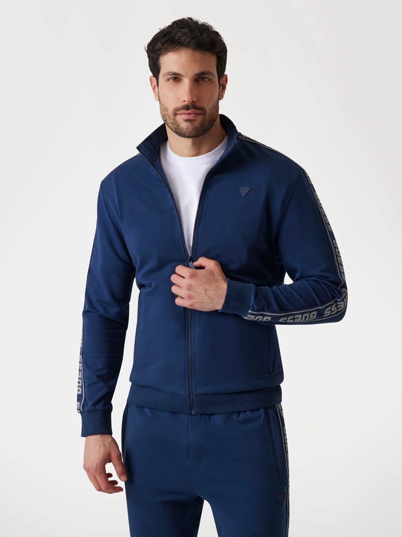 GUESS® Felpa zip intera Uomo