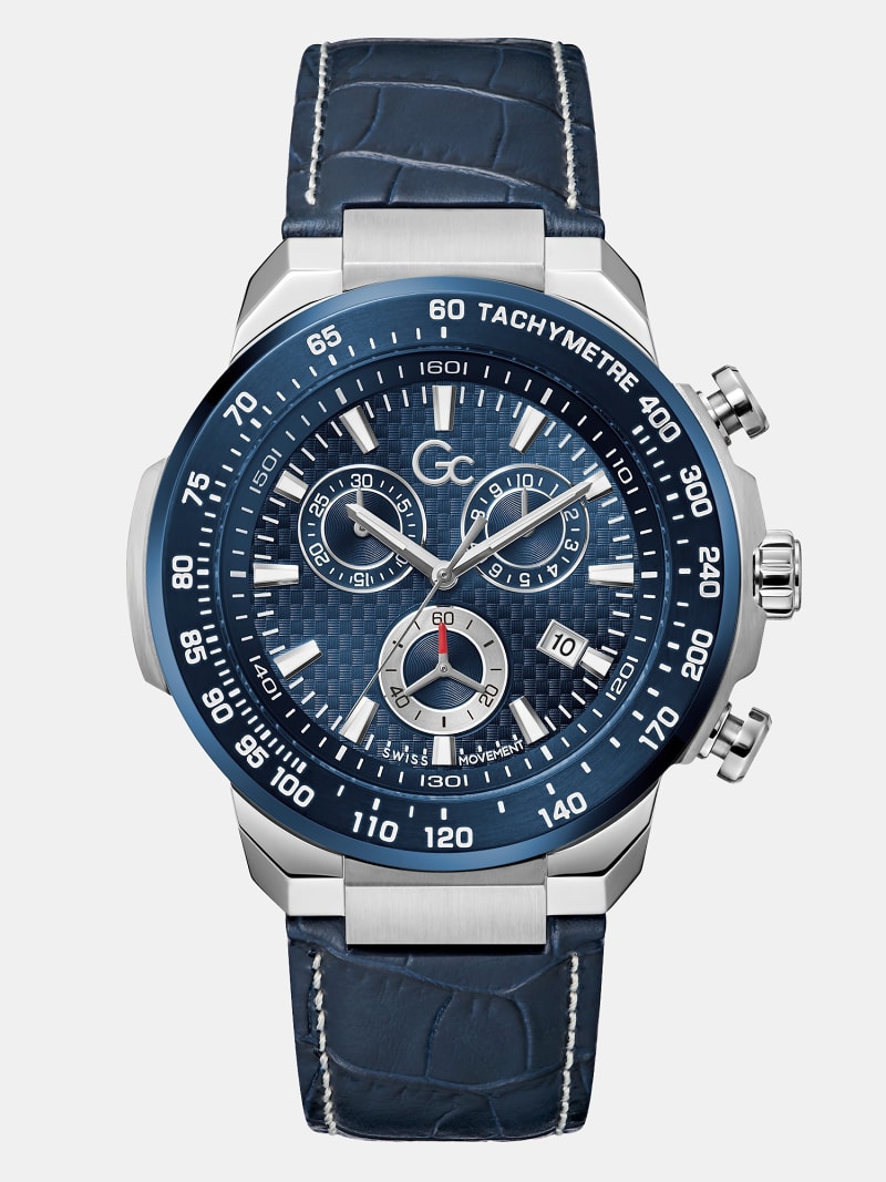 Montre GC chronographe en cuir