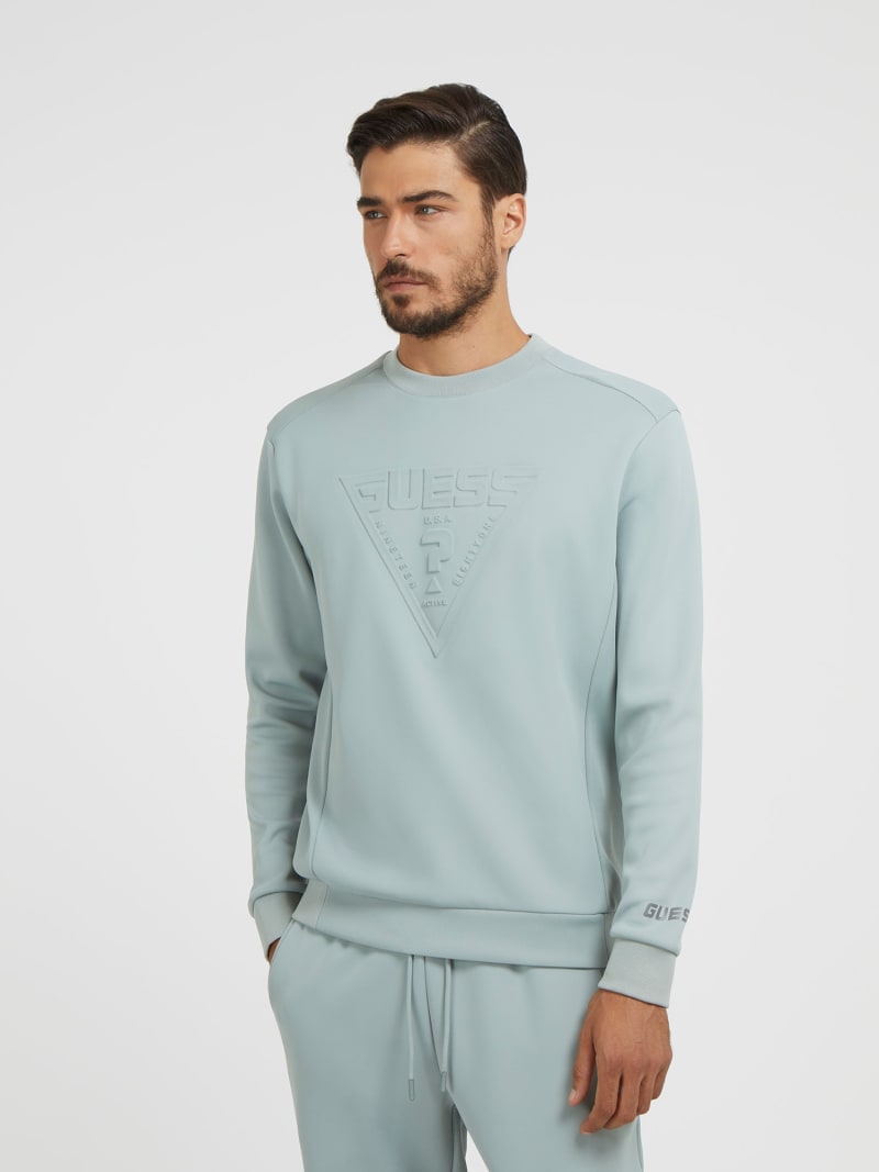 GUESS Triangle logo sweatshirt