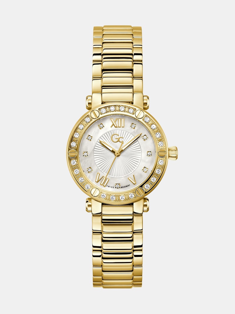 Quartz watch gold colour 2025