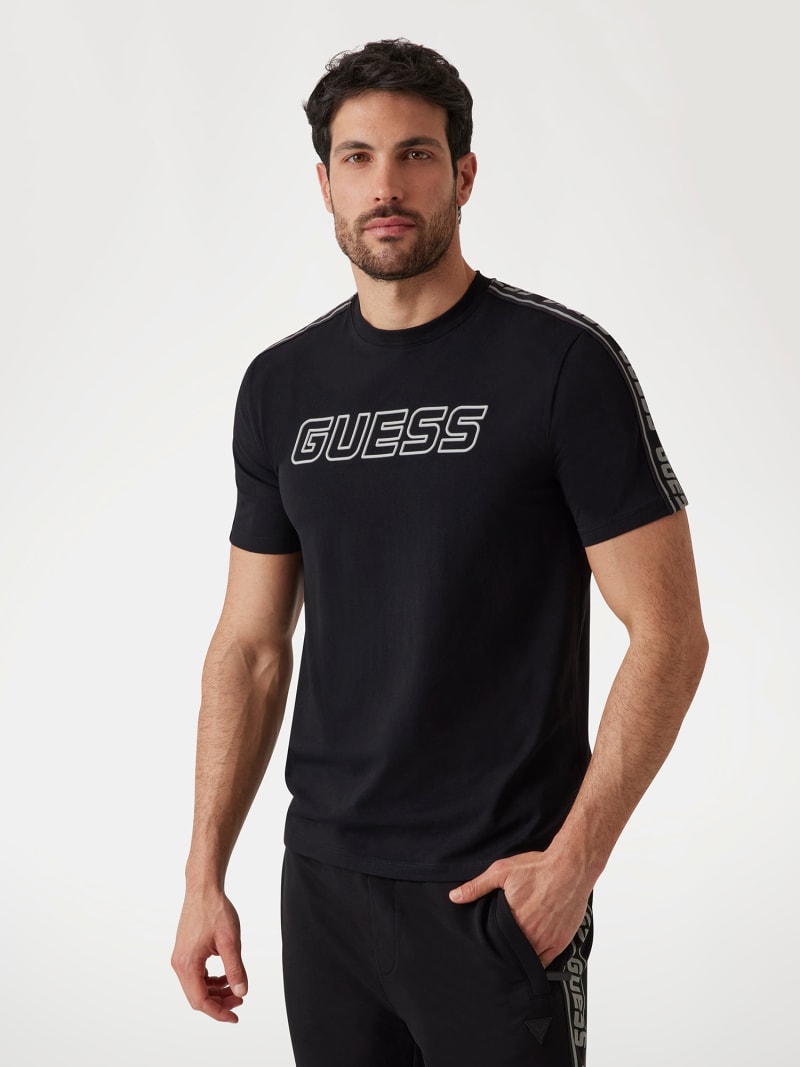 Front logo stretch t-shirt