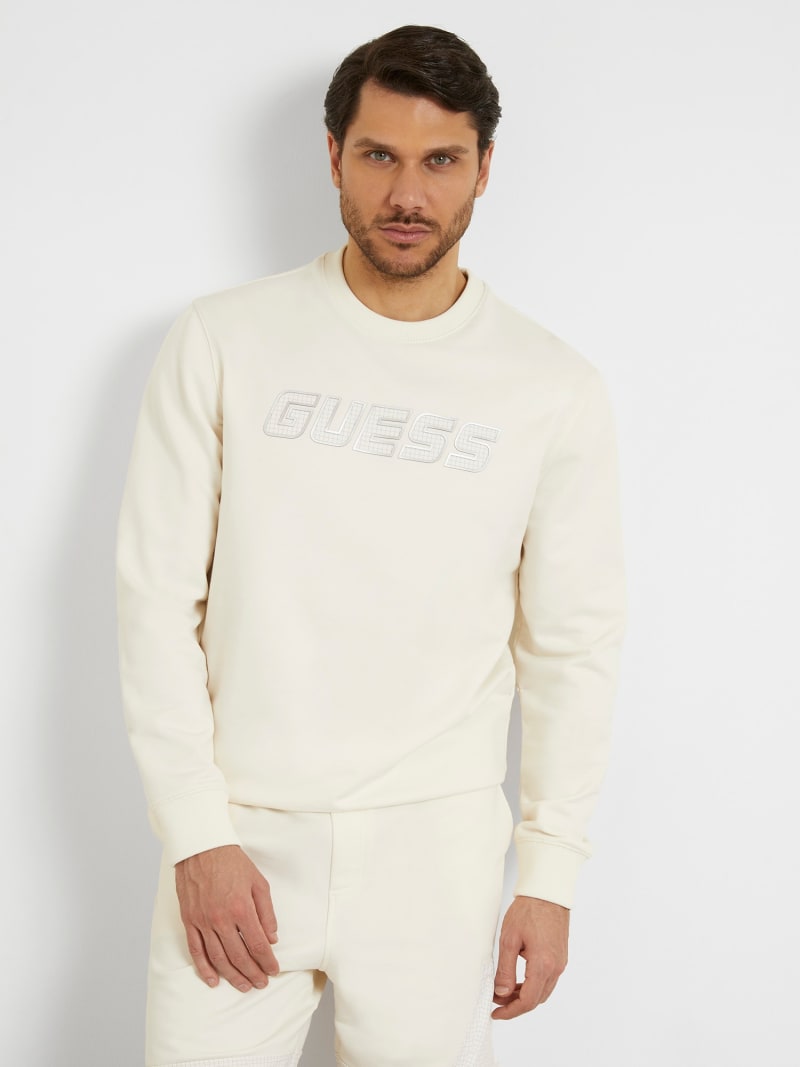 Guess white sweatshirt on sale