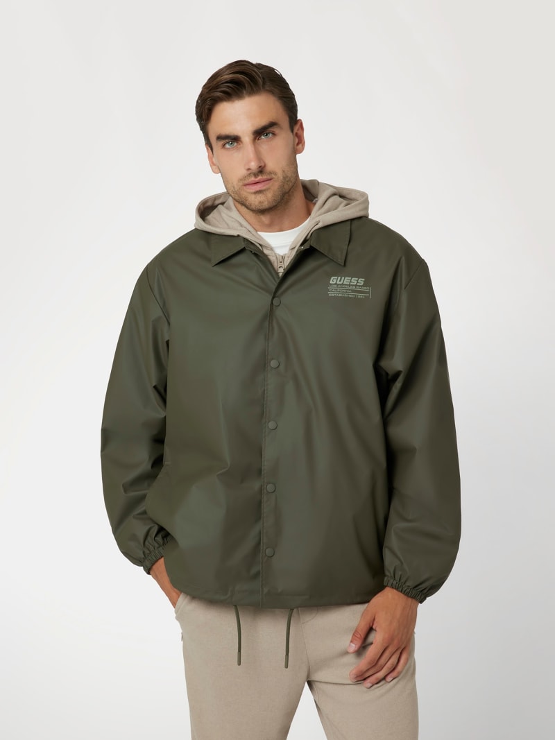 Guess coated look jacket online