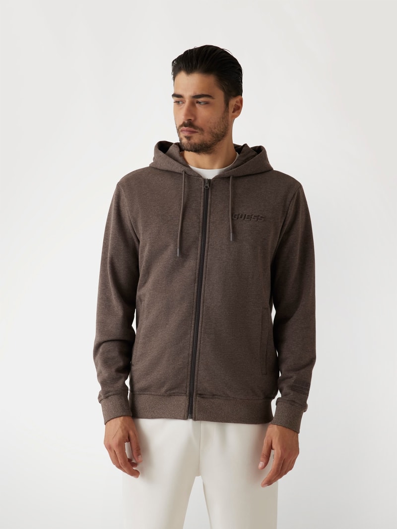 Guess embossed logo sweatshirt outlet