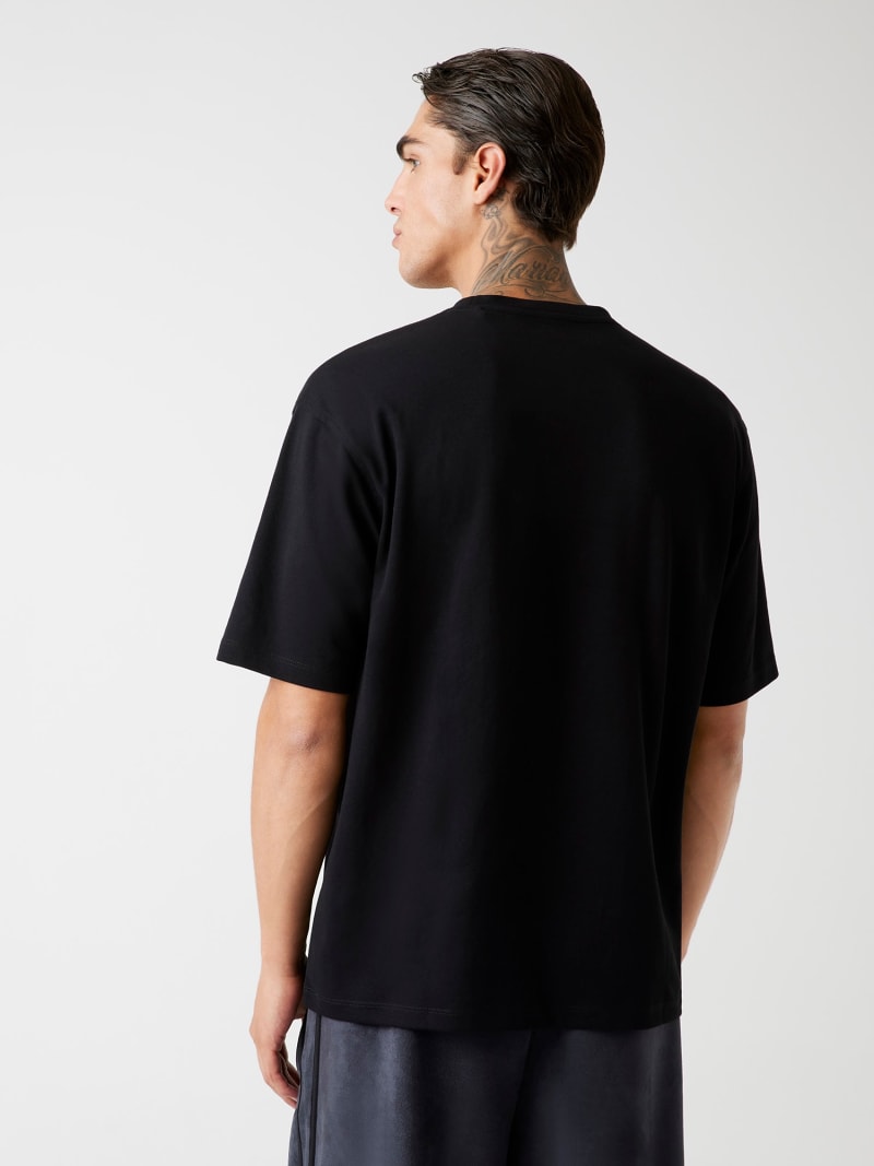メンズウェア #NAGG BB SHIRTS JKT BLACK GUESS® T-shirt stampa logo Uomo