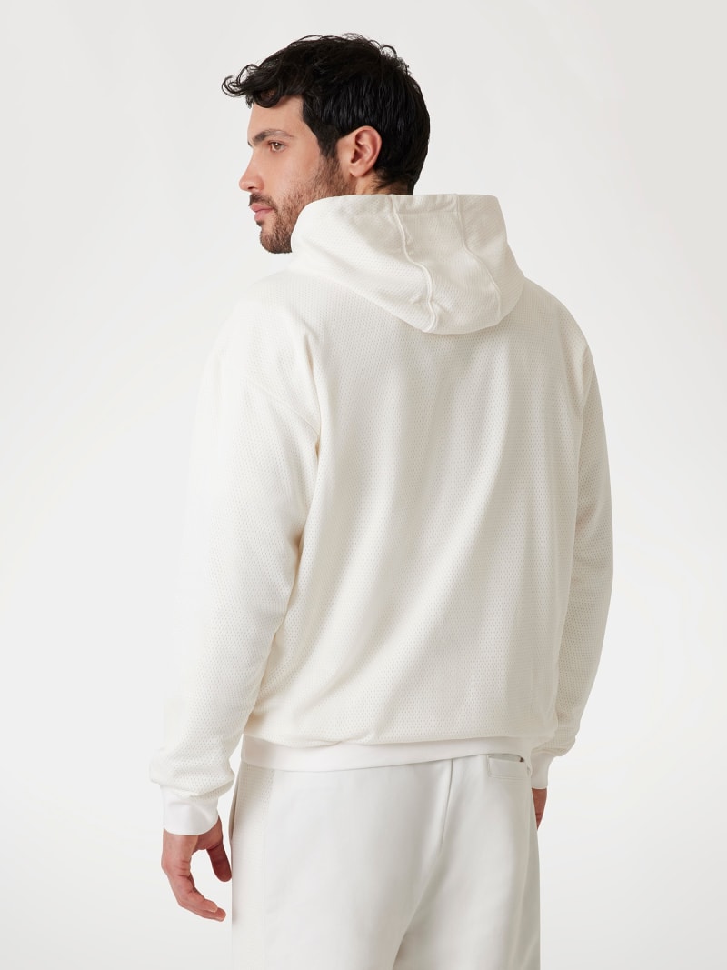 File logolu kapüşonlu sweatshirt Erkek | GUESS® Geçmiş Koleksiyonlar