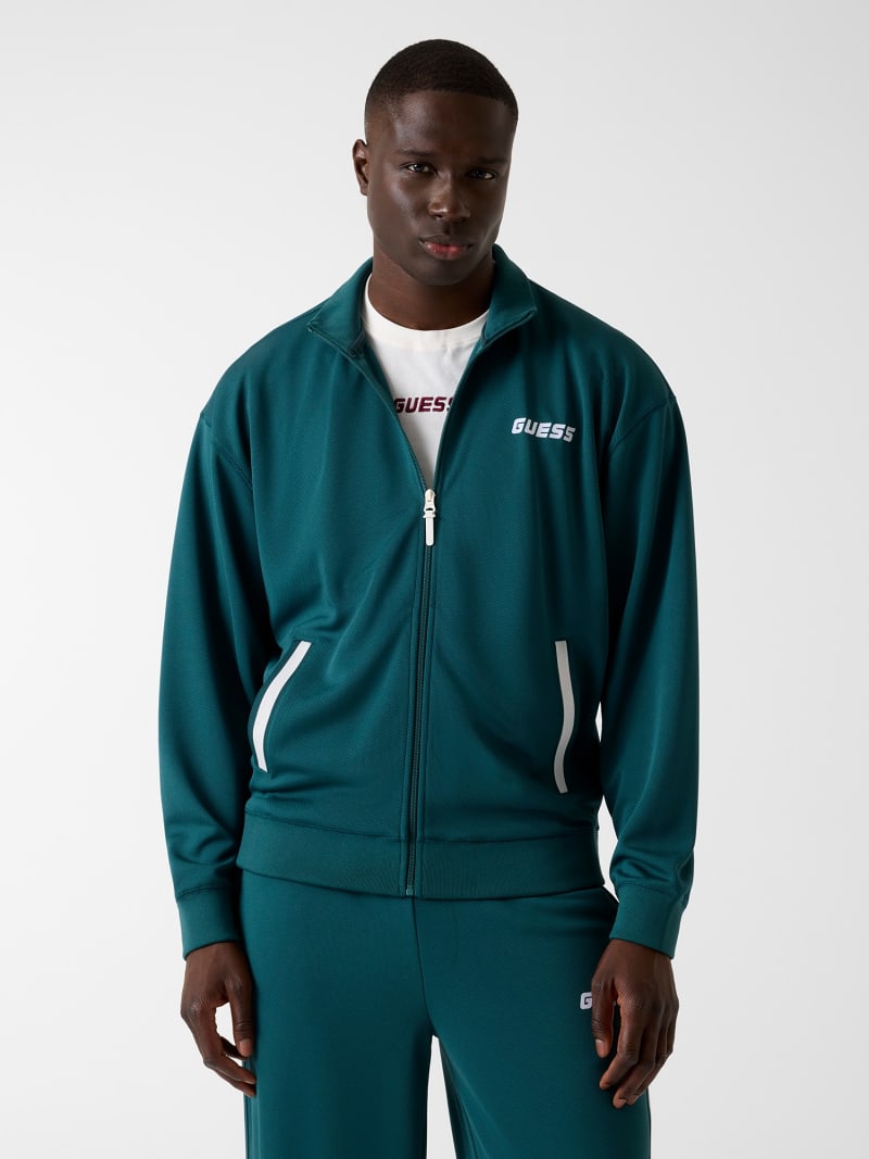 GUESS® High neck full-zip sweatshirt Men