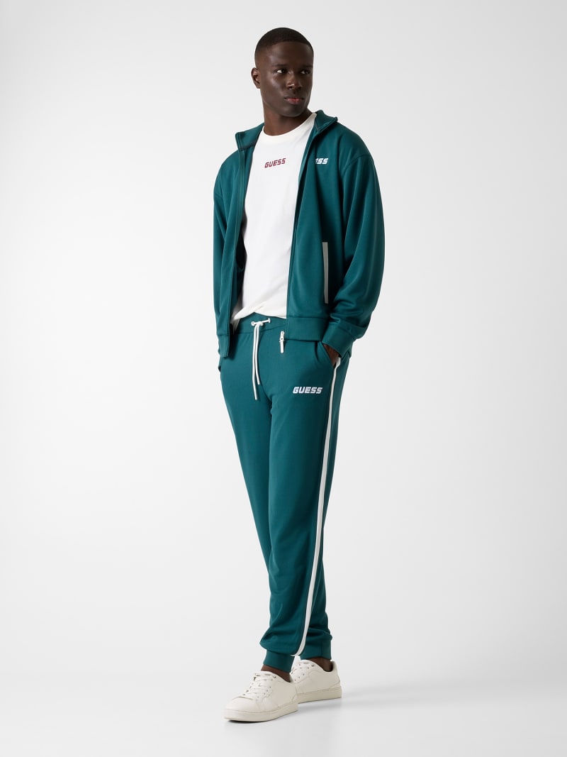 GUESS® Yüksek yakalı, tam fermuarlı sweatshirt Erkek