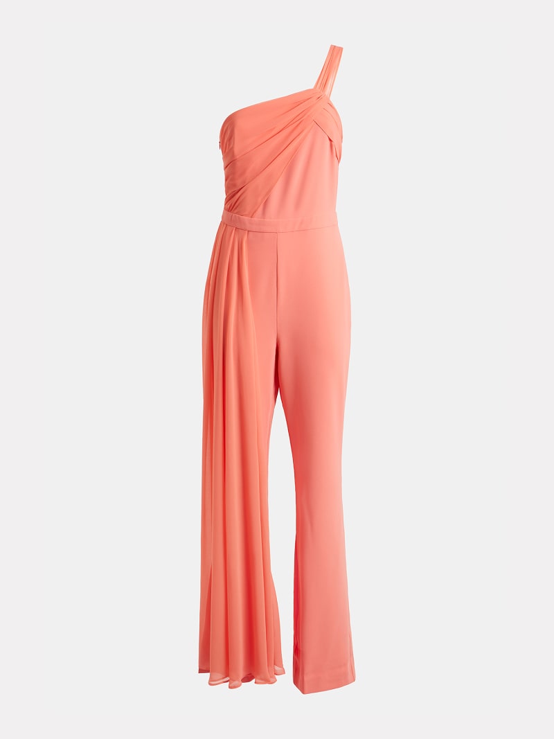Draped jumpsuit clearance