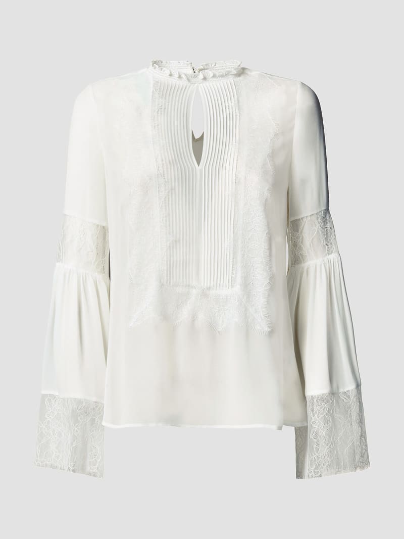 Bluse Marciano Details Aus Spitze Guess Offizieller Online Shop