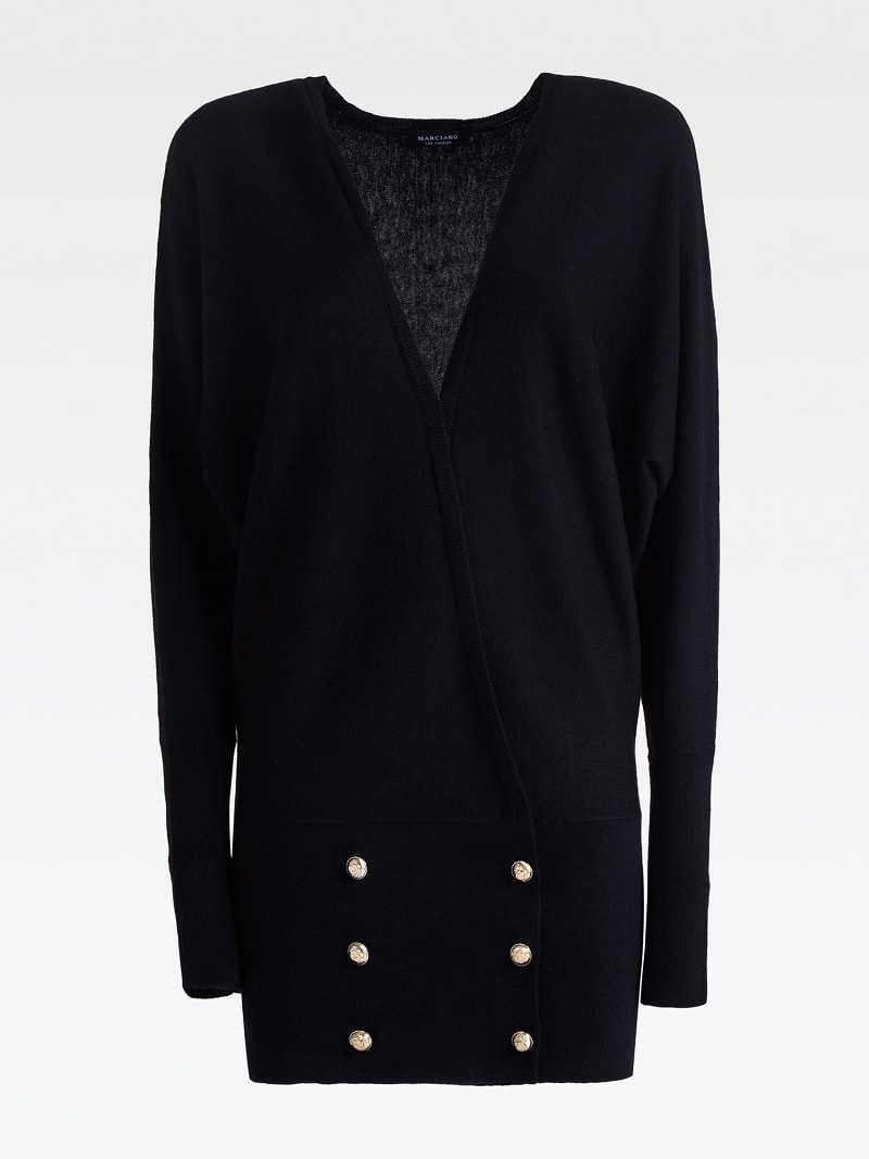 cardigan bottom button