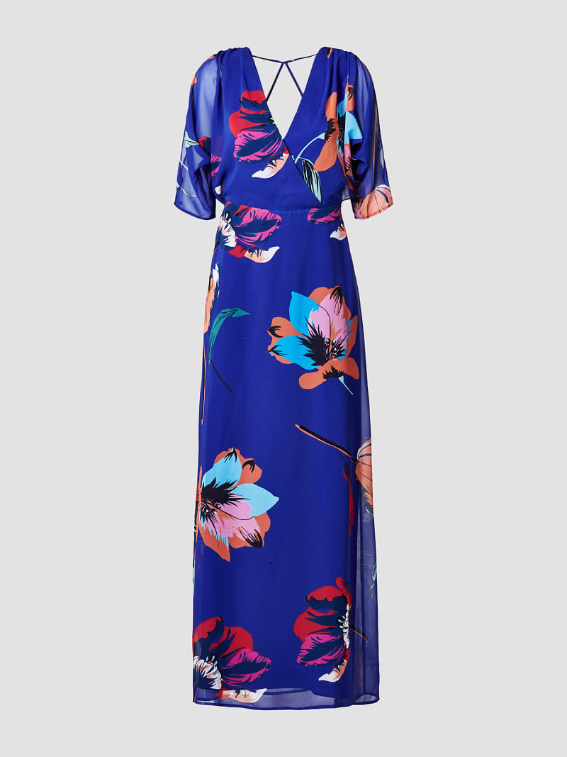 Langes Kleid Marciano Blumenprint Guess Offizieller Online Shop