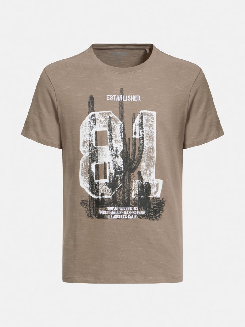 Front Print T Shirt Guess Official Online Store