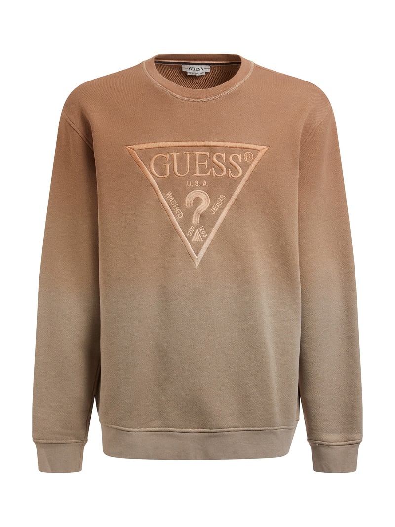 GUESS® Triangle logo sweatshirt 