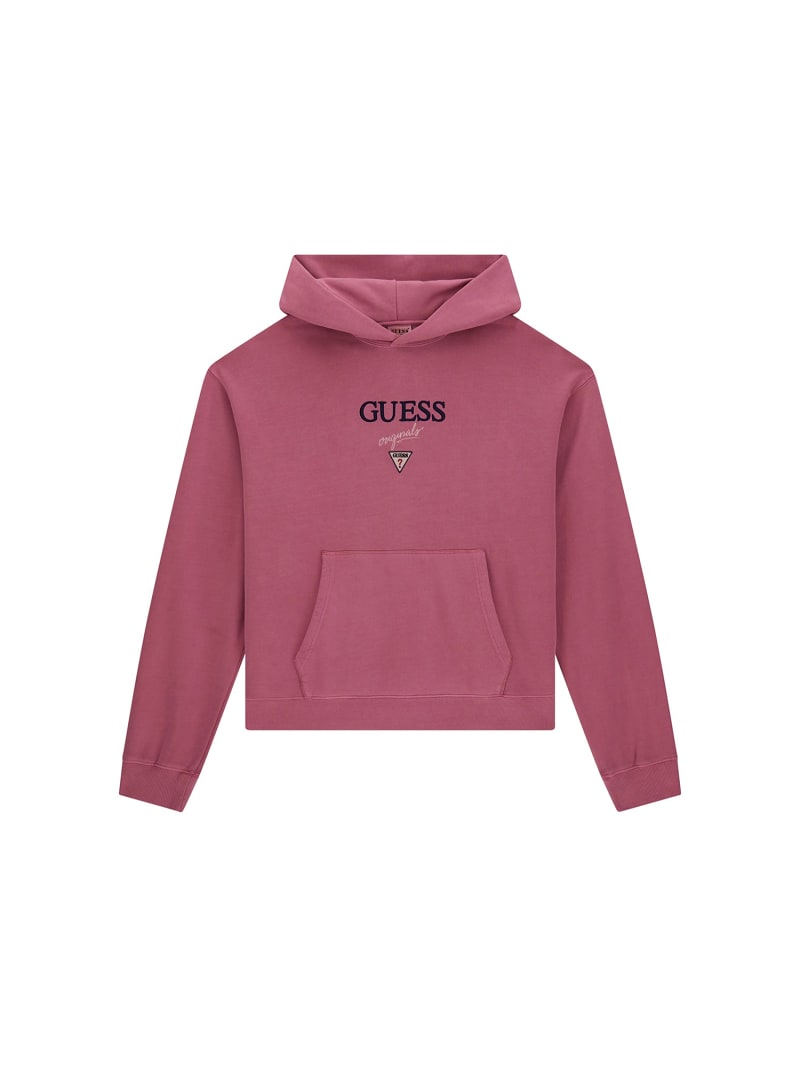 Guess hoodie pink best sale