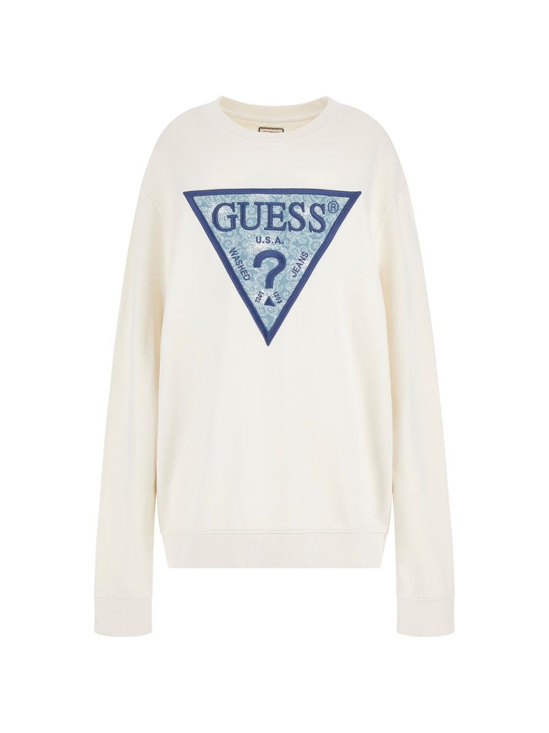 Guess triangle sweatshirt shop