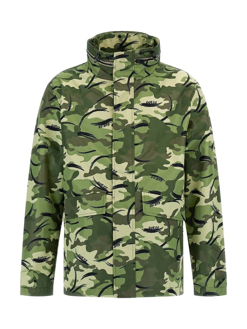 Camouflage raincoat clearance