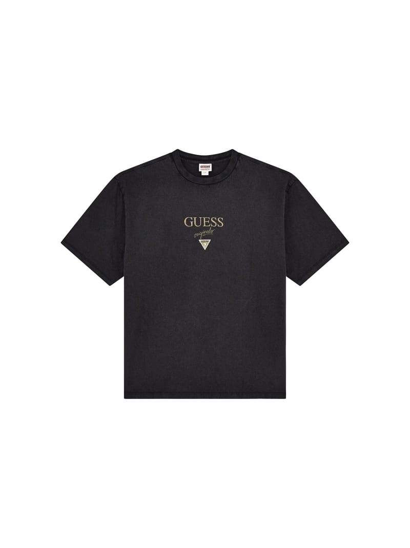 Black and gold guess shirt clearance
