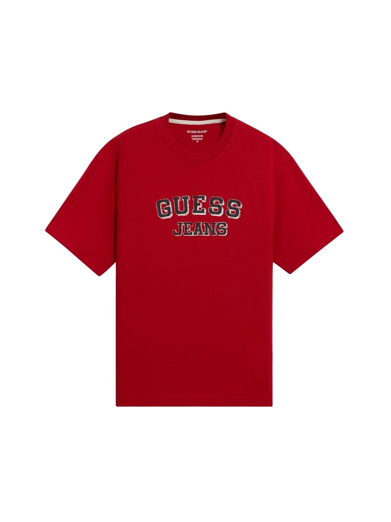 Oversized Vintage Bask l T Shirt Erkek GUESS Jeans
