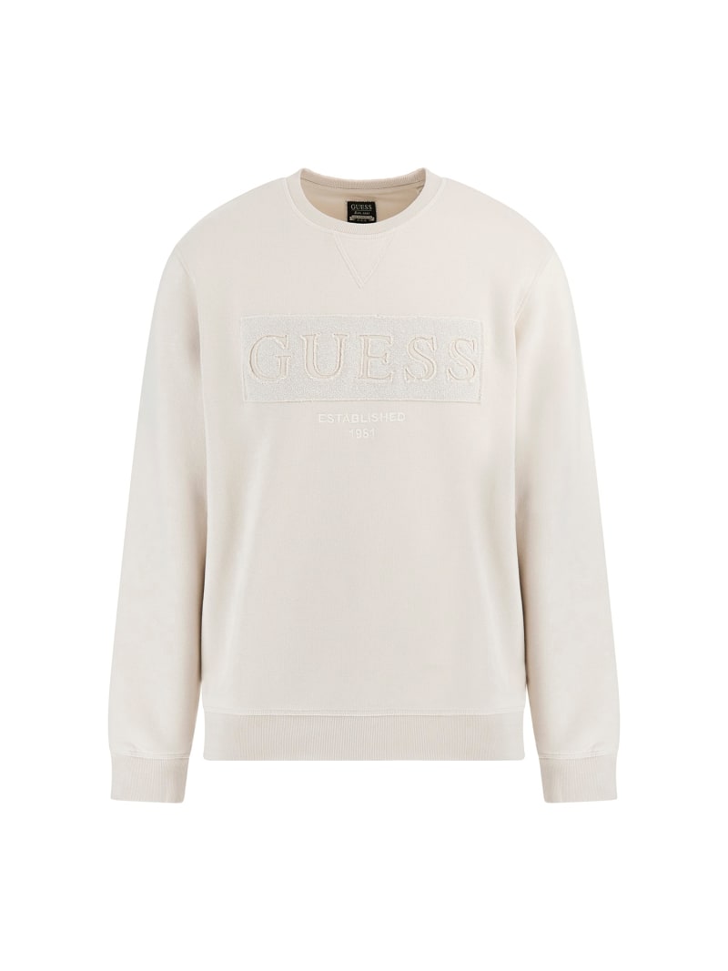 Guess cream sweatshirt sale