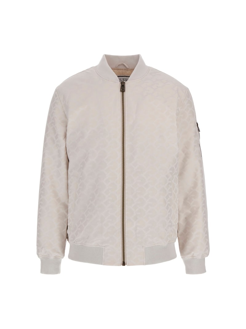 Guess faux fur logo bomber shop