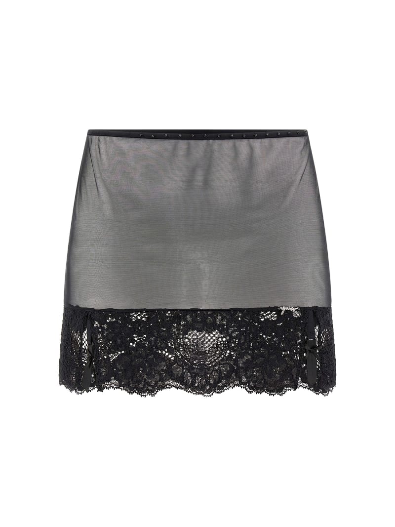 Black lace guess skirt clearance